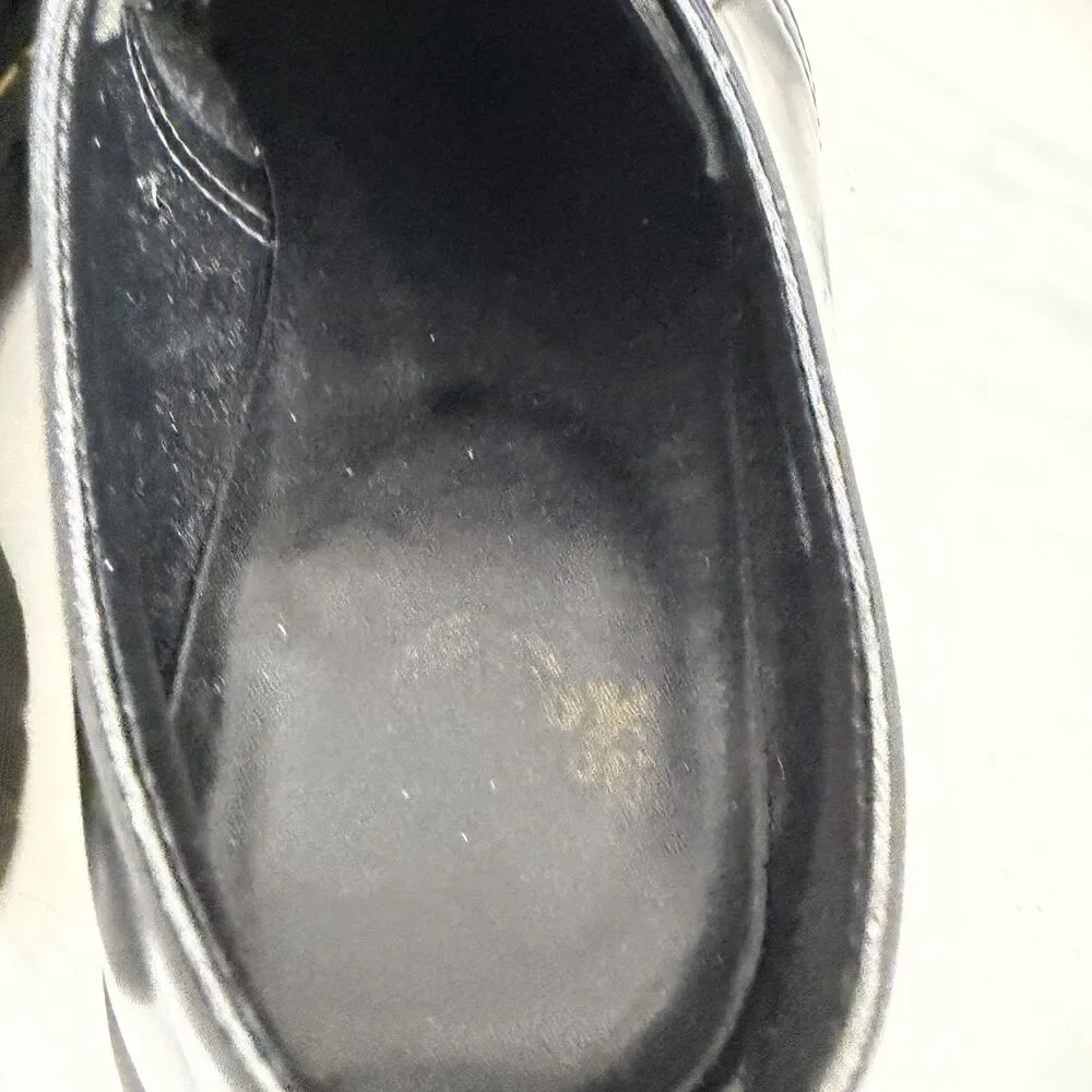 Dr Martens Smooth Black Leather Oxford Shoes 21084 Men's Sz 9 Women's 10L